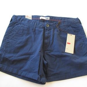 NWT - LEVI'S blue shorts - sz 6 (28) - MSRP $44.00